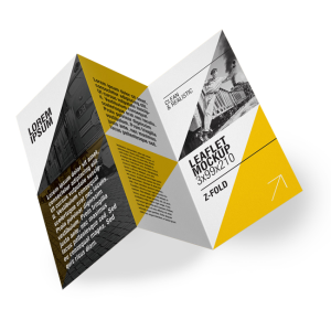 Dépliant 11x17 Plié en Z Dépliant 11x17 Plié en Z