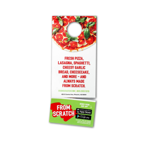 Accroche-Porte 3.5x8.5 avec Carte Détachable Accroche-Porte 3.5x8.5 avec Carte Détachable